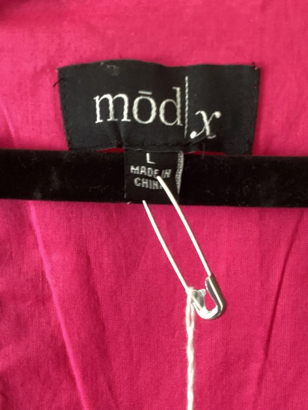 Modcloth Hot Pink Tiered Midi Dress with Square Neck - Picture 2 of 6
